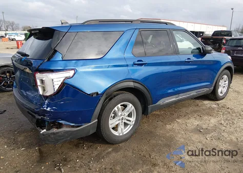 2022 Ford Explorer Xlt z USA, uszkodzony, nr VIN 1FMSK7DH7NGB05964
